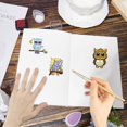 thumbnail image 4 of Owl Clear Stamps Animal Reusable Postmark Vintage Transparent Silicone Stamp Seals DIY Scrapbooking Supplies Crafting for Journaling Card Making Decor, 4 of 8