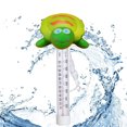 thumbnail image 3 of Dsscvnef Floating Pool Water Temperature Meter Easy Read Gauge Cartoon Animals Design Versatile Use for Spa Bathtub Lake Shower Accurate, 3 of 4