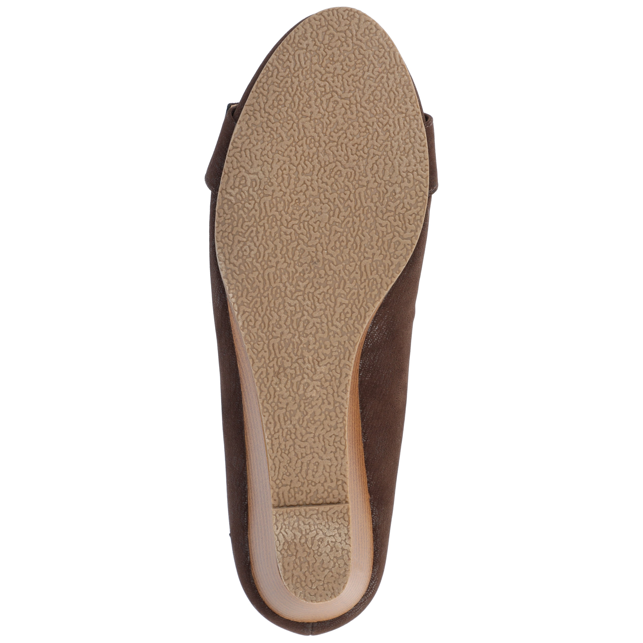 Journee Womens Graysn Comfort Insole Slip On Round Toe Wedge, Widths Available