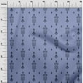 thumbnail image 2 of oneOone Tissu Polyester Lycra Flèche & Paisley Ikat Imprimé Tissu BTY 56 Pouces de Large, 2 of 4