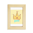 thumbnail image 1 of Queen Animation Kawaii Freshness Desktop Display Photo Frame Picture Art Painting 5x7 inch, 1 of 3