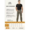 thumbnail image 5 of Realtree Men’s 6-Pocket Cargo Camo Hunting Pants , Regular Fit, Straight Leg, Camo Pants for Outdoor, Hiking Wear | S-4X, 5 of 9