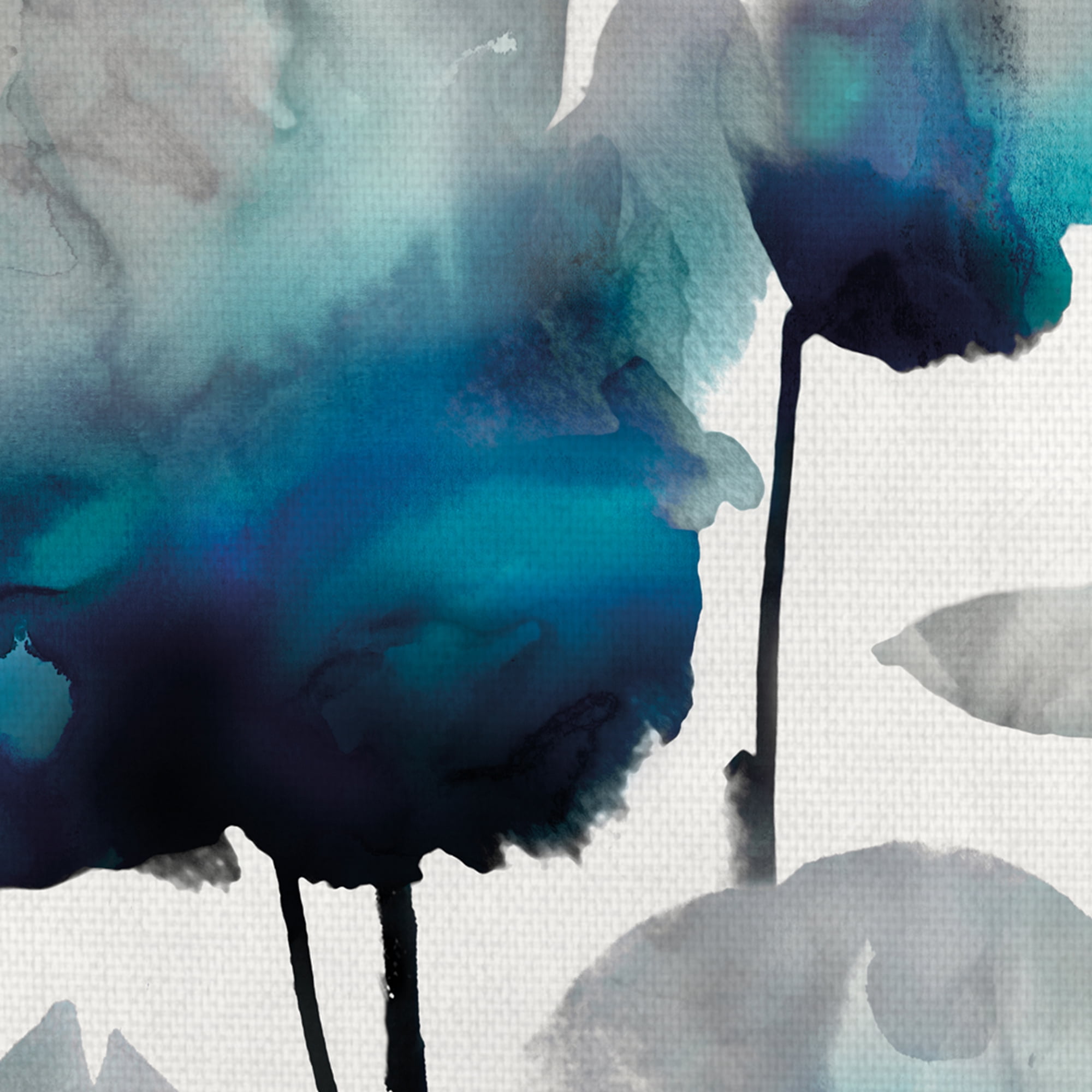 Sylvan I Detail by Tania Bello Flower Watercolor Canvas Art