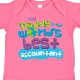 thumbnail image 4 of Inktastic My Daddy is the Worlds Best Accountant Boys or Girls Baby Bodysuit, 4 of 5