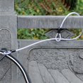 thumbnail image 3 of Steel Cable, Locking Cable, Double-Loop Braided Steel Lock Cable, Cable, White, 3 of 8