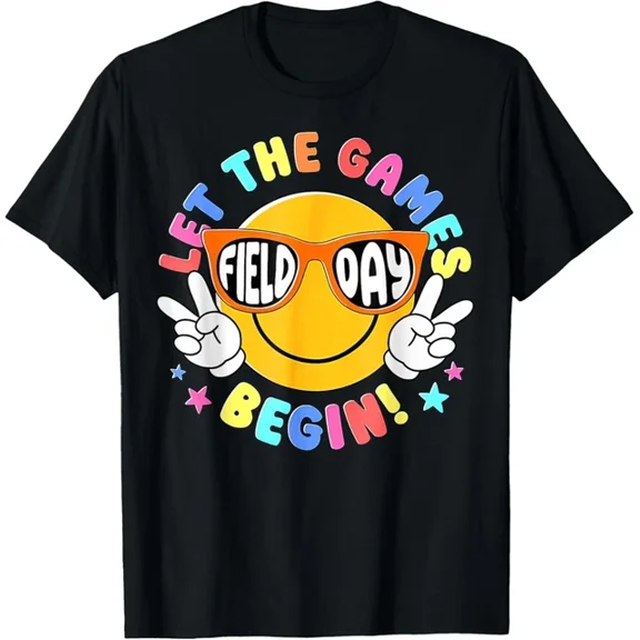 Field Day , Let The Games Begin Tee T-Shirt Unisex S-5XL Hot Trending Shirt, Vintage Birthday Gift