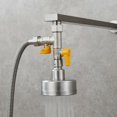 thumbnail image 2 of Válvula de tres vías Conexión 1/2 T Teleducha y rociador Desviador en T Cierre de brazo de ducha de latón Adaptador para grifo, (4 puntos directo directo uno interior otro exterior un grifo con bo, 2 of 5