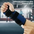 thumbnail image 3 of Wrist Brace For Carpal Tunnel  Adjustable Breathable Compression Hand Support  Pain Relief Sprains Sports Stabilizer Clearance, 3 of 7