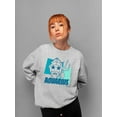 thumbnail image 2 of Aquarius Emoji Vibes - Trident Design Women's Sweatshirt, 2 of 4