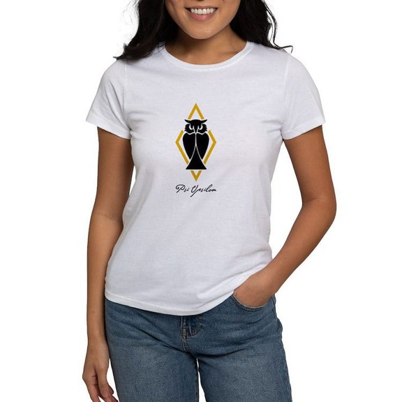 CafePress - Psi Upsilon Owl T Shirt - Women's Classic T-Shirt