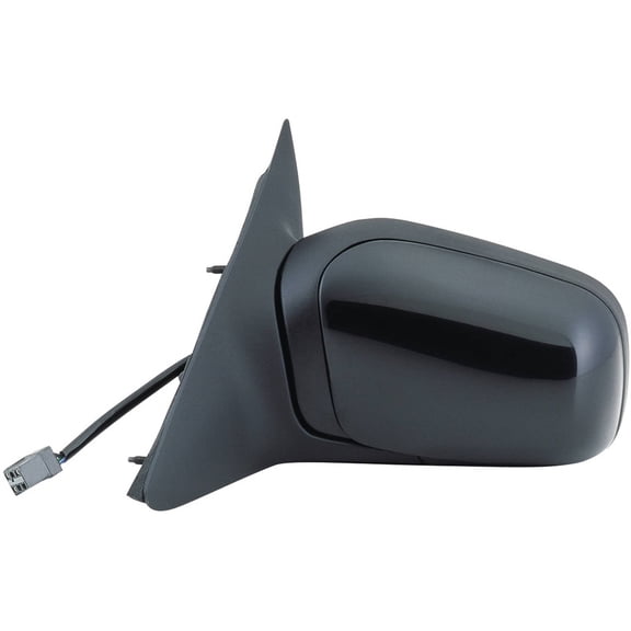 61522F - Fit System Driver Side Mirror for 95-96 Ford Crown Victoria, Mercury Grand Marquis, black, foldaway, Heated Power