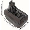 thumbnail image 5 of Adecuado para Batería Makita/Bosch/Dewalt/Milwaukee DM18V678 BMV678 Adaptador de Batería Convertidor para Adaptador de Batería Dyson V6 V7 V8, 5 of 5