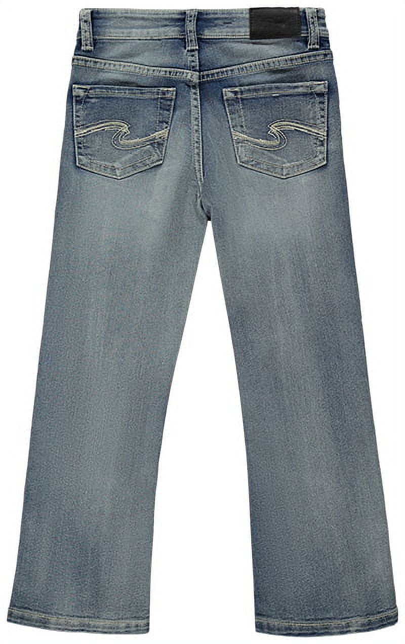 Silver Jeans Co. Boys Zane Bootcut Stretch Denim Jeans