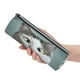 thumbnail image 5 of Disketp Funny Cat Estuche Organizador de Lápices de Cuero, Estuche de Oficina con Cremallera para Bolígrafo y Lápiz, 5 of 6