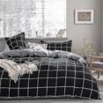 thumbnail image 1 of 3/4 Piece Set Kawaii Snoopy Cartoon Cotton Quilt Cover Sheet Pillow Case Anime Comfortable Soft Household Bedding Article Gifts gediaohei 4piece set150x200cm, 1 of 2