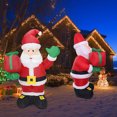 thumbnail image 2 of Juguete Decorativo Dibujos Animados Inflable Con LED Regalos Navidad Y Nuevo, 2 of 9