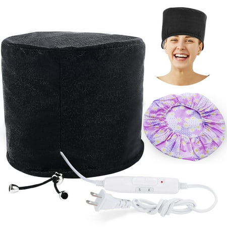 Hair Steamer Thermal Heat Cap Deep Conditioning Hair Scalp Treatment Spa Hot Head Care Electric for Home