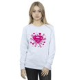 thumbnail image 2 of DC Comics Chandail en Molleton Logo Superman Cœurs Roses et Étoiles pour Femmes, 2 of 3