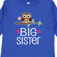 thumbnail image 4 of Inktastic Big Sister Owl Reveal Girls Long Sleeve Toddler T-Shirt, 4 of 5