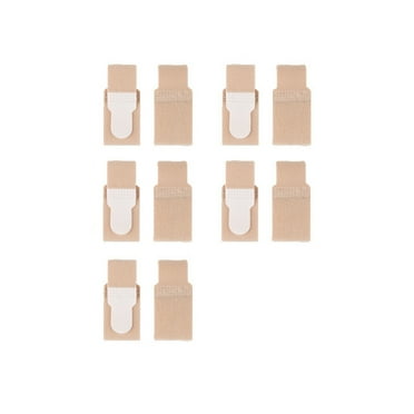 XIRQI 10Pcs Hammer Toe Straightener,Comfortable Adjustable Toe Corrector for Women,Breathable Correct Toes