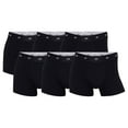 thumbnail image 1 of CR7 Calzoncillos para hombre, pack de 6 - viscosa de bambú, calzoncillos, algodón elástico, logo en la cintura Negro XL (X-Large), 1 of 2