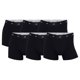 thumbnail image 1 of CR7 Calzoncillos para hombre, pack de 6 - viscosa de bambú, calzoncillos, algodón elástico, logo en la cintura Negro S (Small), 1 of 2