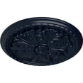 thumbnail image 3 of Ekena Millwork 17 1/8"OD x 1 1/2"P Washington Ceiling Medallion (Fits Canopies up to 2 7/8"), Hand-Painted Midnight Dream, 3 of 6