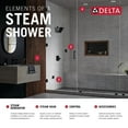 thumbnail image 4 of Delta Faucet Simplesteam 7.5Kw Steam System Kit Brushed Nickel, Includes 7.5Kw Steam System Generator, Square Digital System Control, Square Steam Head, Lumicoat Stainless 5P-Est07-Ss-Pr, 4 of 5