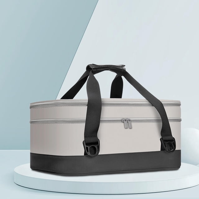 Bolsa de almacenamiento para aspiradora a prueba de polvo, bolsa de almacenamiento, soporte para boquilla, aspiradora de gran capacidad, cubierta piel sintética Baoblaze Bolsas de almacenamiento más limpias