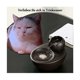thumbnail image 2 of Fuente de agua - Cerámica - Con loto vertical y filtro automático - Ideal para gatos y mascotas H63, 2 of 5