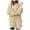 Beige, variant on Youmylove Womens Winter Trendy Full Zipper Jackets Temperament Long Jacket Warm Open Cardigan With Pockets Temperament Fall Winter Outerwear