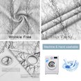thumbnail image 6 of Blackout Curtains for Bedroom, Black Gray Room Darkening Window Drapes for Living Room, Pastoral Botanical Branch Aesthetics Thermal Insulated Grommet Curtains, 42x45 inch, 2 Panels, 6 of 9