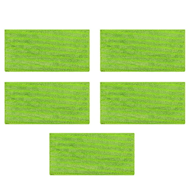 Flat Mop Cloth for Household Use – Replacement Microfiber Mop Head Accessory for Efficient Cleaning and Durable Performance 5PCS