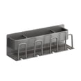 thumbnail image 1 of Advancent Soporte para cepillos de dientes, estante de Metal sin perforaciones, estante para de montado en la pared, accesorio Accesorios de baño Gris Dos portavasos, 1 of 6