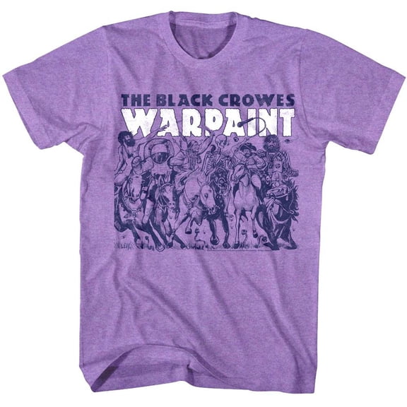 The Black Crowes - Warpaint - American Classics Adult Short Sleeve Heather T-Shirt