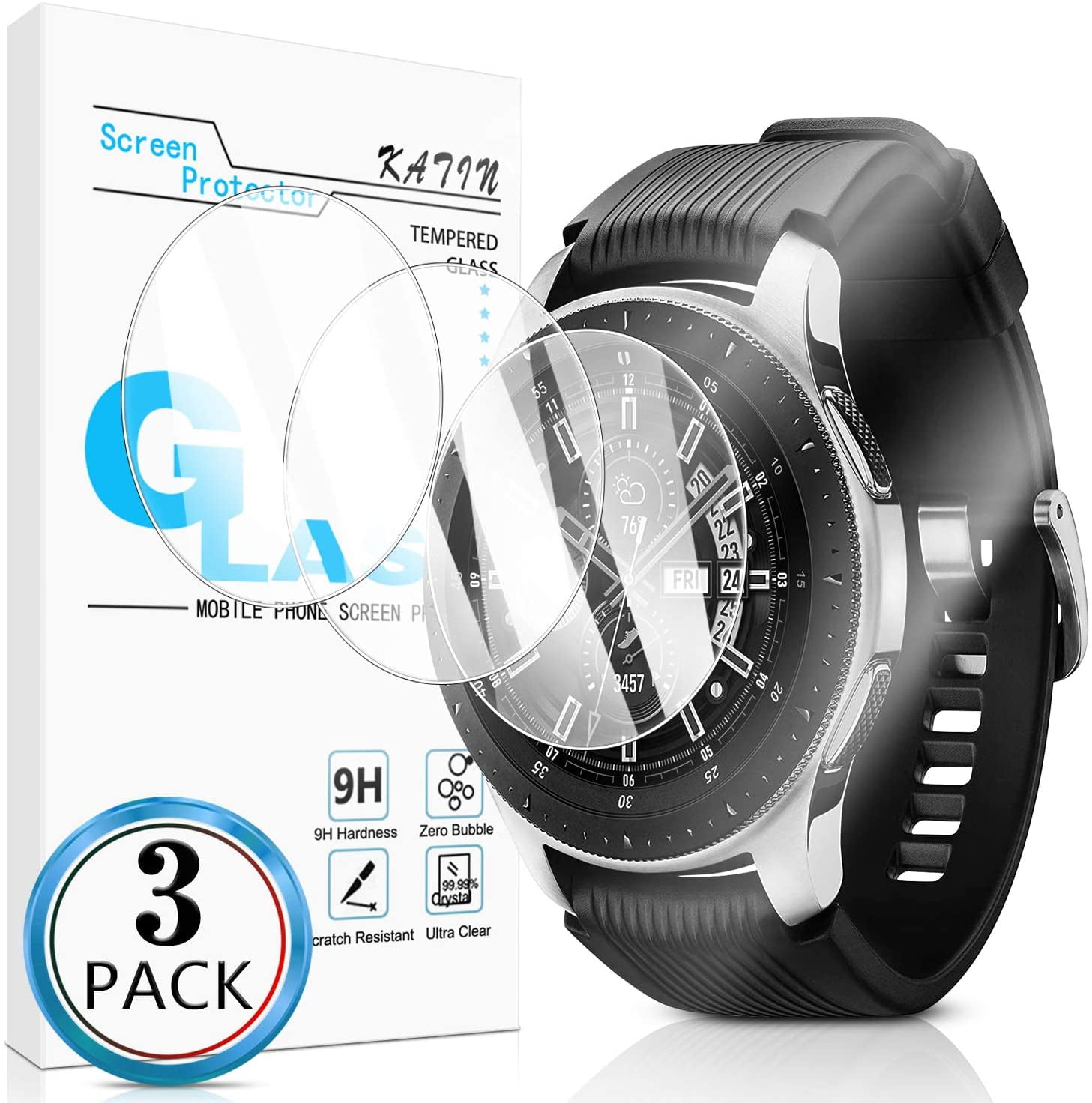 tempered glass for samsung galaxy watch 46mm