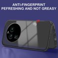 thumbnail image 6 of Compatible with Oppo Find X6 Pro Case with Built-in Privacy Glass Screen Protector, Ultra Slim Oppo Find X6 Pro Phone Case Clear for Women Men Shockproof Protective Cover (Black), 6 of 7