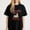 Black-4, variant on Women's Checked Pit Bull Mom Tattooed Educated Employed T-Shirt S-4XL Mother's Day Gift