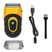 Wahl Life Proof Shaver, Rechargeable Lithium Ion, Compact Flex Foil Shaver & USB Convenience, Men, Yellow - 3023681