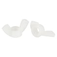 thumbnail image 1 of Unique Bargains M5 Wing Nuts Butterfly Nut Nylon  Hand Twist Tighten Fasteners White 25 Pack, 1 of 5