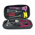 thumbnail image 3 of Estuche de estetoscopio portátil, caja de almacenamiento de carcasa dura, bolsa de viaje, disco duro, bolígrafo, organizador médico, accesorios, 3 of 4