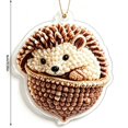thumbnail image 3 of DIY Acrylic 2D Pearl Painting Christmas Ornament Kit for One Hanging Decoration, Sparkling Holiday Craft Project for Christmas Tree or Window Display and Handmade Gift Making, Style D, 3 of 6