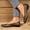 Black, variant on Women’s Hollow Mesh Glitter Jelly Flats, Slip On Breathable Closed Toe Summer Shoes, Lightweight Beach Walking Sandals Red 7.5(39)