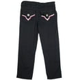 thumbnail image 2 of Carter's Watch the Wear - Little Girls' Twill Pant 32973-4 (black), 2 of 3