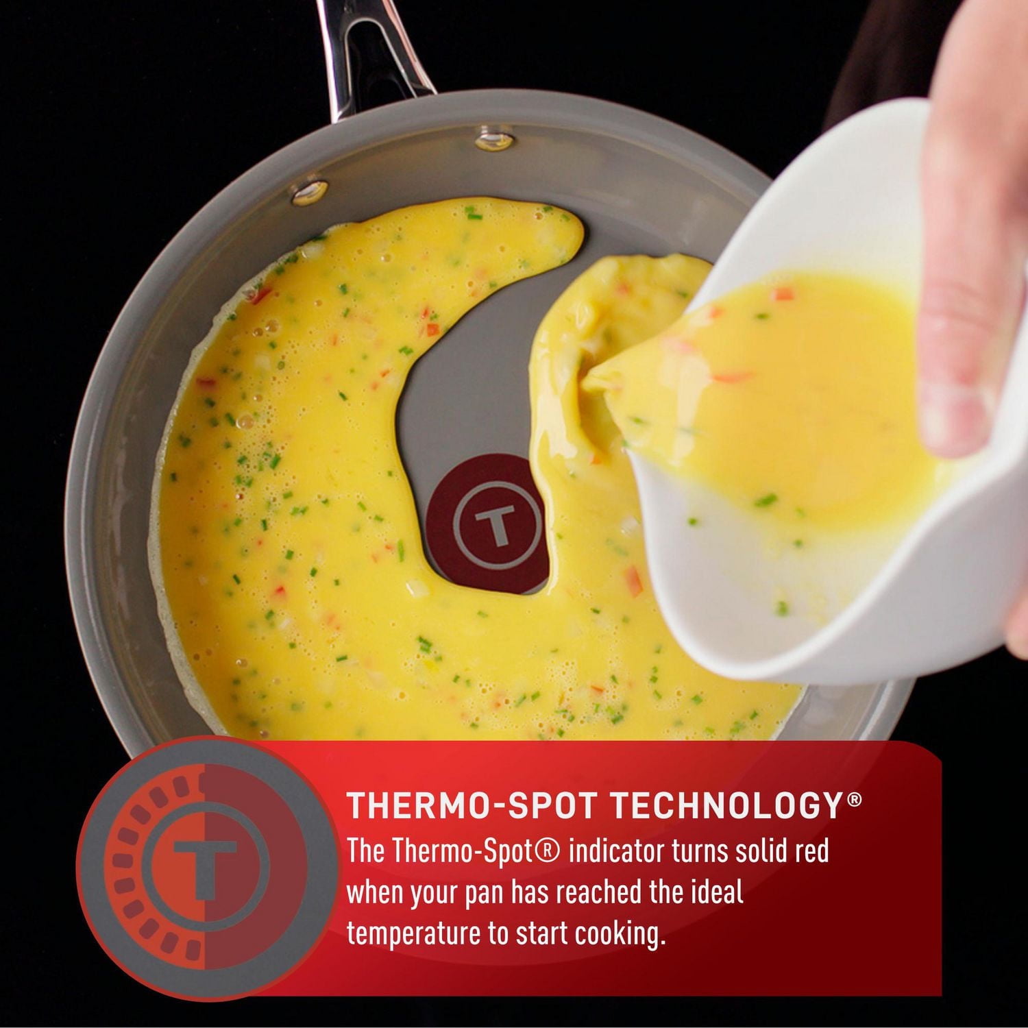 T-fal Excellence Ceramic 10PC Cookware Set, Cream