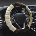 thumbnail image 2 of Winter Short Plush Steering Wheel Cover Car Warm Steering Wheel Cover, 2 of 2