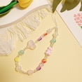thumbnail image 2 of 7.48-Inch Acrylic Heart & Star Phone Charm Strap – Universal Wrist Lanyard with Secure Metal Hook, 2 of 5