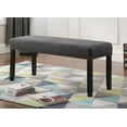 thumbnail image 5 of Roundhill Furniture Biony Bench, Gray, 5 of 5