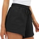 thumbnail image 2 of Women Sports Plain Drawstring Sweat Shorts Gym Joggers Running Shorts, 2 of 5