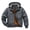 Dark Grey Velvet Lined, variant on Boys Faux Leather Jacket Windproof & Waterproof Winter Coat with Fleece Lining PU Motorcycle Hooded Jacket Kids Bomber Jacket for Cold Weather Coffee Velvet Lined 10-12